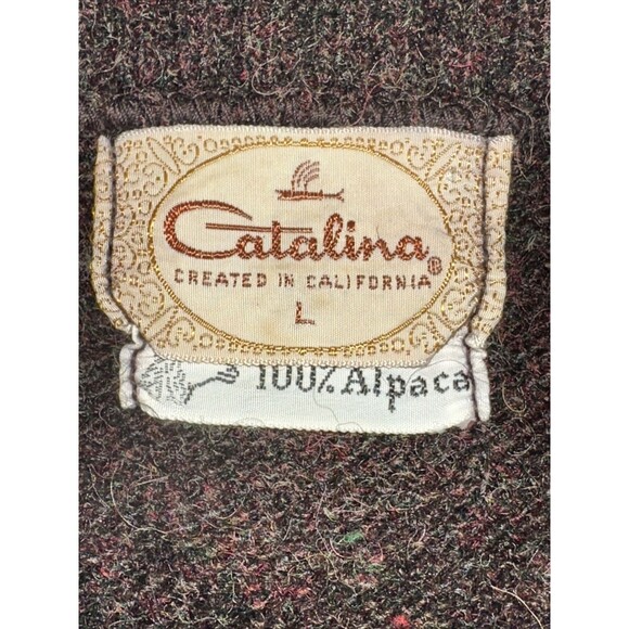 1970’s Catalina Alpaca Sweater womens Large gorgeous true vintage - Picture 3 of 5